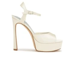 Women's Nine West Legacy Bridal Platform Stiletto Sandals