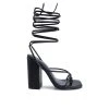 Women's London Rag Dance Block Heel Dress Sandals