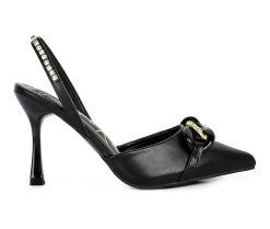 Women's London Rag Pull Pumps