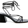 Women's London Rag Spruce Dessert Block Heel Dress Sandals