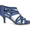 Women's Easy Street Flattery Strappy Heeled Dress Sandals