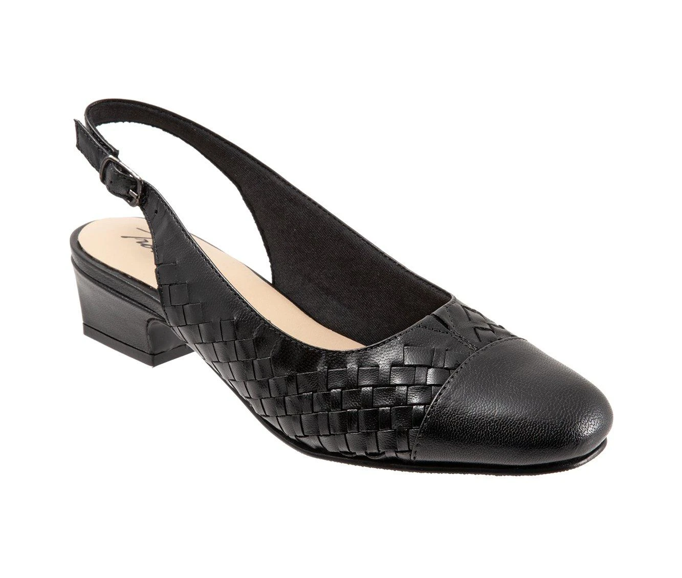 Women's Trotters Dea Woven Slingback Pumps 3 Women's Trotters Dea Woven Slingback Pumps - Image 3