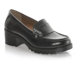 Women's Eastland Newbury Heeled Penny Loafers -Shoecarnival 2 430