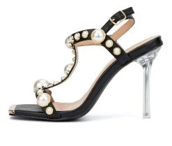 Women's Olivia Miller Rosie Dress Sandals 8 Women's Olivia Miller Rosie Dress Sandals -Shoecarnival 2 456