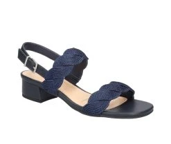 Women's Easy Street Charee Block Heel Dress Sandals -Shoecarnival 2 500