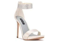 Women's Nine West Utell Bridal Dress Sandals -Shoecarnival 2 513