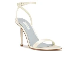 Women's Nine West Reina Bridal Stiletto Dress Sandals -Shoecarnival 2 526