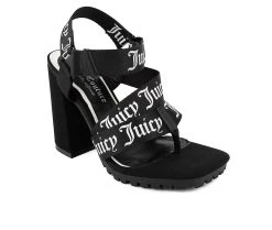 Women's Juicy Georgette Block Heel Dress Sandals 8 Women's Juicy Georgette Block Heel Dress Sandals -Shoecarnival 2 97