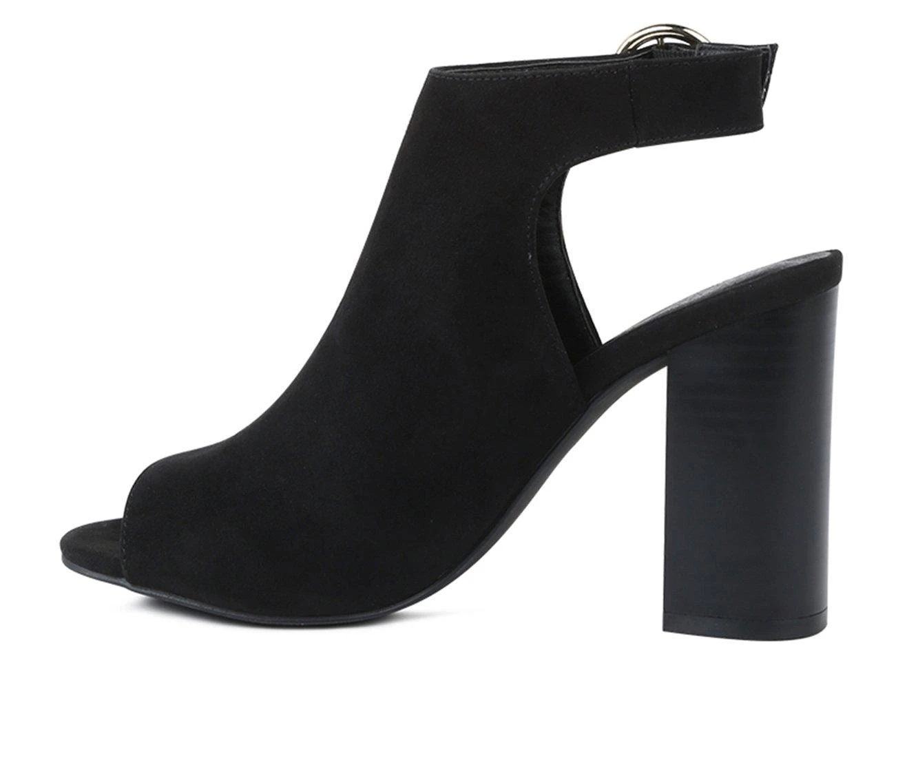 Women's London Rag Block Heel Dress Sandals 4 Women's London Rag Block Heel Dress Sandals - Image 4