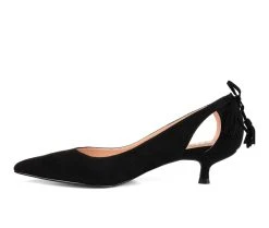 Women's Journee Collection Bindi Kitten Heel Pumps -Shoecarnival 3 168