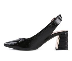 Women's London Rag Gidget Block Heel Pumps -Shoecarnival 3 198