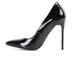 Women's London Rag Personated Stiletto Pumps -Shoecarnival 3 337