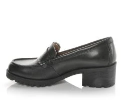 Women's Eastland Newbury Heeled Penny Loafers -Shoecarnival 3 428