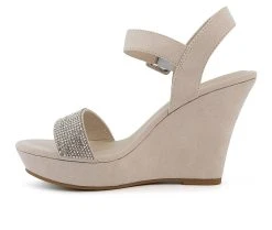 Women's Sugar Chili Special Occasion Wedge Sandals -Shoecarnival 3 495