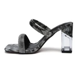 Women's London Rag Krpyton Block Heel Dress Sandals 9 Women's London Rag Krpyton Block Heel Dress Sandals -Shoecarnival 3 77