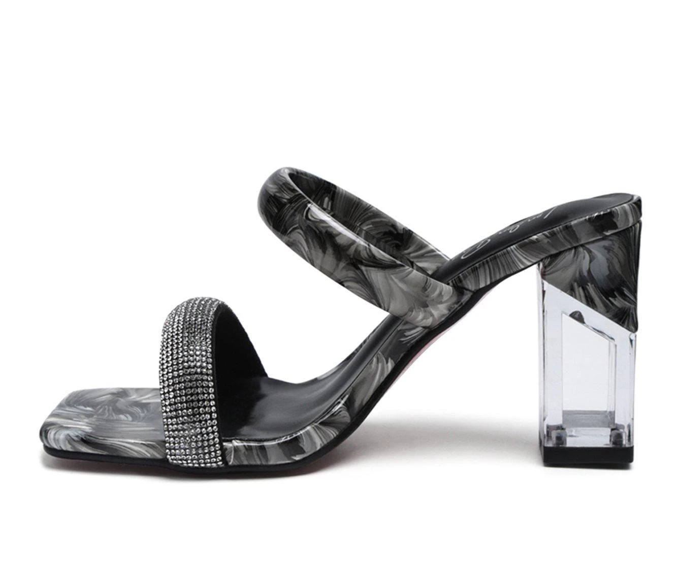 Women's London Rag Krpyton Block Heel Dress Sandals 4 Women's London Rag Krpyton Block Heel Dress Sandals - Image 4