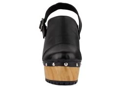 Women's Rag & Co Alona Block Heel Platform Clogs -Shoecarnival 4 101