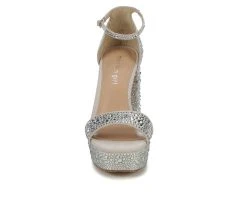 Women's Madden Girl Omega Rhinestone Platform Special Occasion Shoes -Shoecarnival 4 439