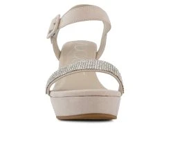 Women's Sugar Chili Special Occasion Wedge Sandals -Shoecarnival 4 493