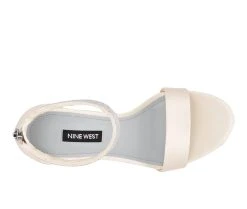 Women's Nine West Utell Bridal Dress Sandals -Shoecarnival 4 509