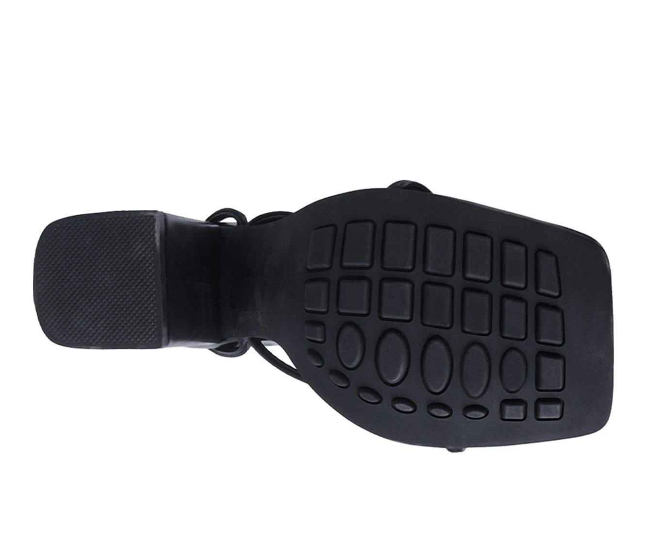 Women's London Rag Dance Block Heel Dress Sandals 6 Women's London Rag Dance Block Heel Dress Sandals - Image 6