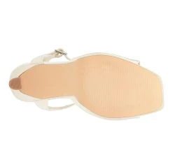 Women's Nine West Legacy Bridal Platform Stiletto Sandals -Shoecarnival 5 490