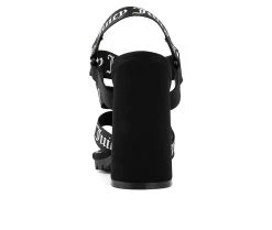 Women's Juicy Georgette Block Heel Dress Sandals 11 Women's Juicy Georgette Block Heel Dress Sandals -Shoecarnival 5 96